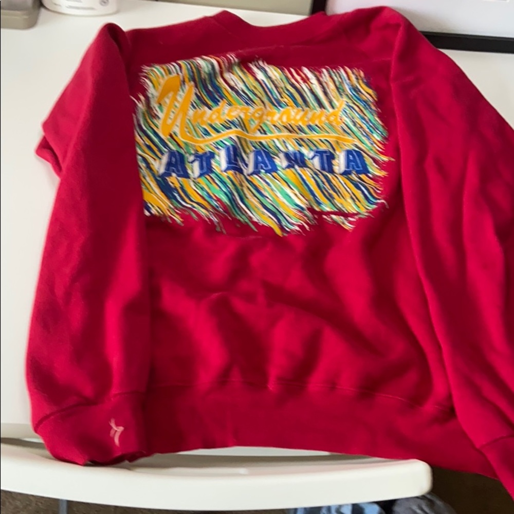A oversized hoodie